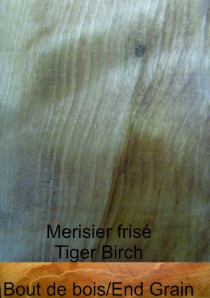 Merisier frisé