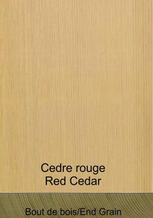 Cèdre rouge de l'ouest